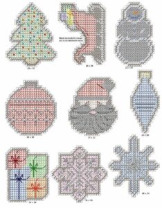 Free Printable Plastic Canvas Christmas Patterns