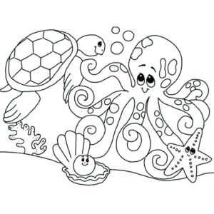 Free Printable Sea Life Coloring Pages At GetColorings Free