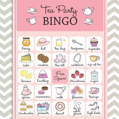 Free Printable Tea Party Games For Adults