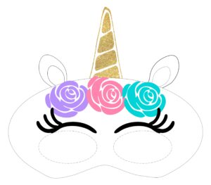 Free Printable Unicorn Mask Francesco Printable