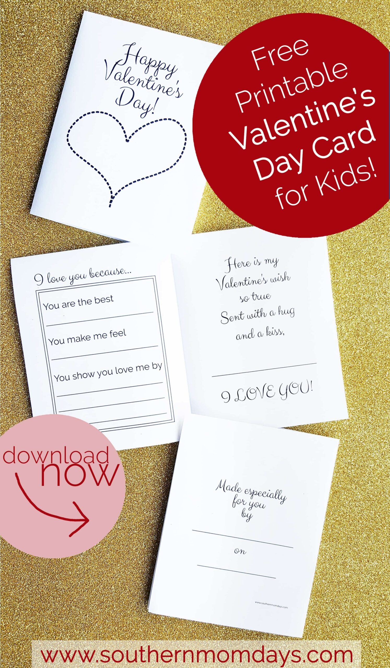 Free Printable Valentines Day Cards For Mom And Dad Free Printable