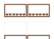 Free Printable Place Cards For Thanksgiving Dinner