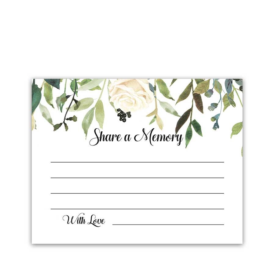 Free Printable Share A Memory Card