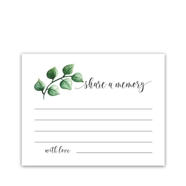 Free Share A Memory Card Template PRINTABLE TEMPLATES