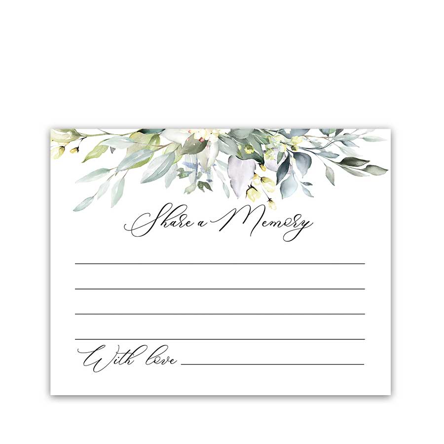 Free Share A Memory Card Template Printable Templates
