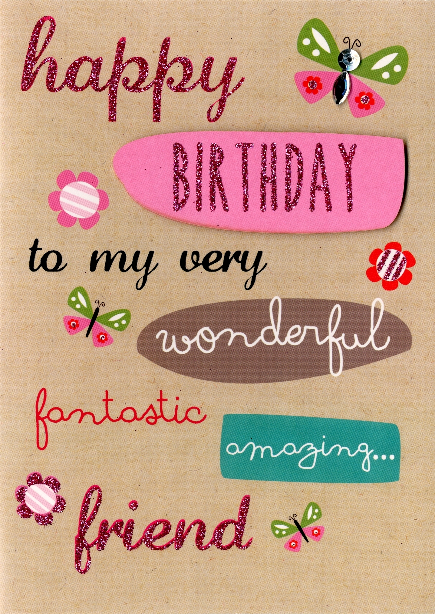 Free Printable Best Friend Birthday Cards