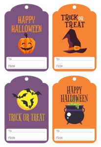 Halloween Treat Tags Free 15 Free PDF Printables Printablee