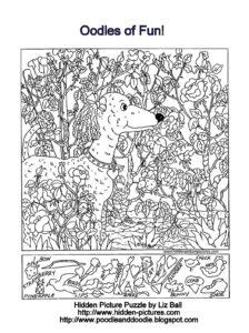 Oodles Of Fun Hidden Picture Puzzle Hidden Pictures Printable