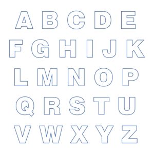 Printable Alphabet Letters To Cut Out Printable Word Searches