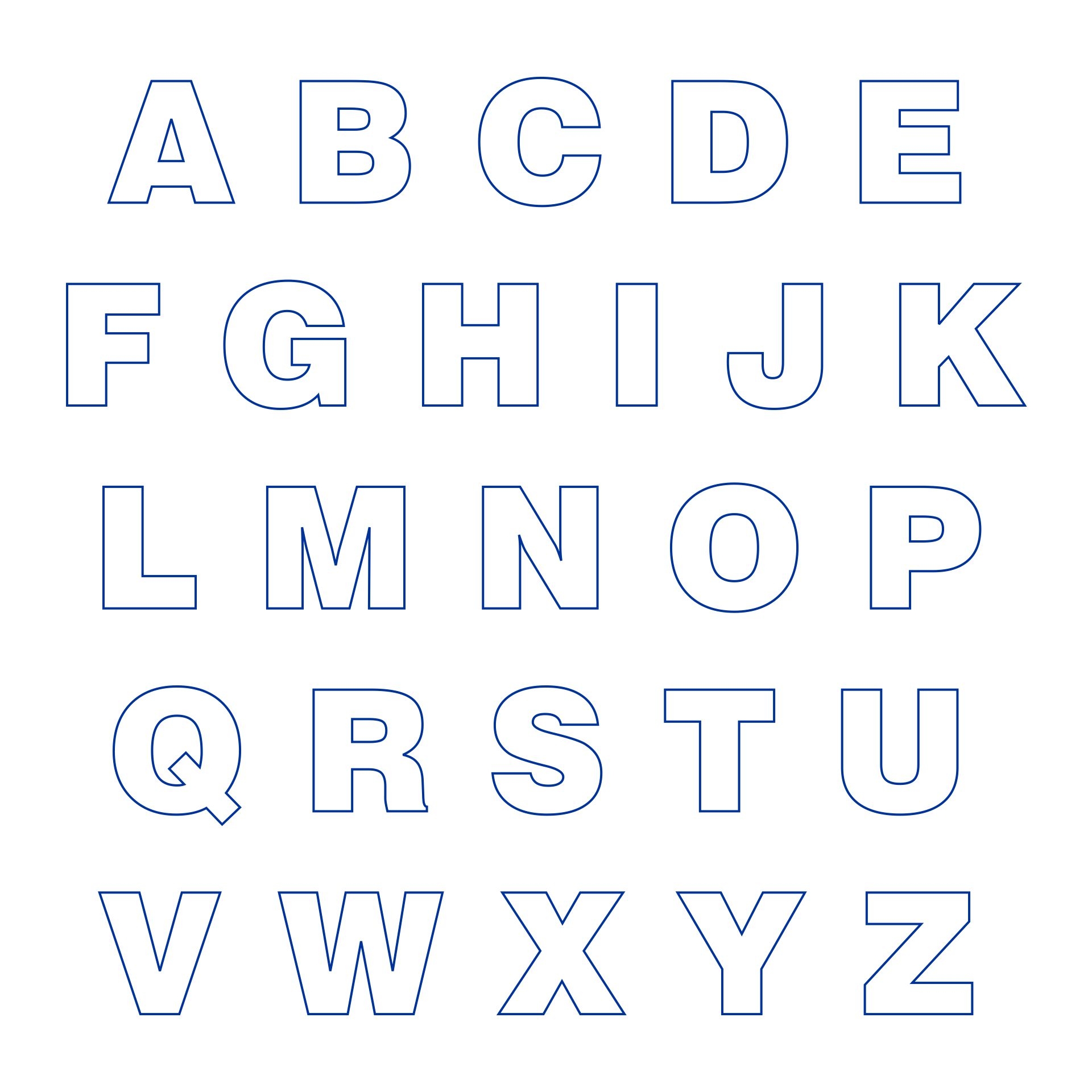 Printable Alphabet Letters To Cut Out Printable Word Searches
