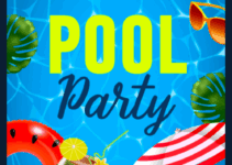 Pool Birthday Party Invitations Free Printable