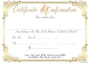 Printable Confirmation Certificate Template Web Check Out Our