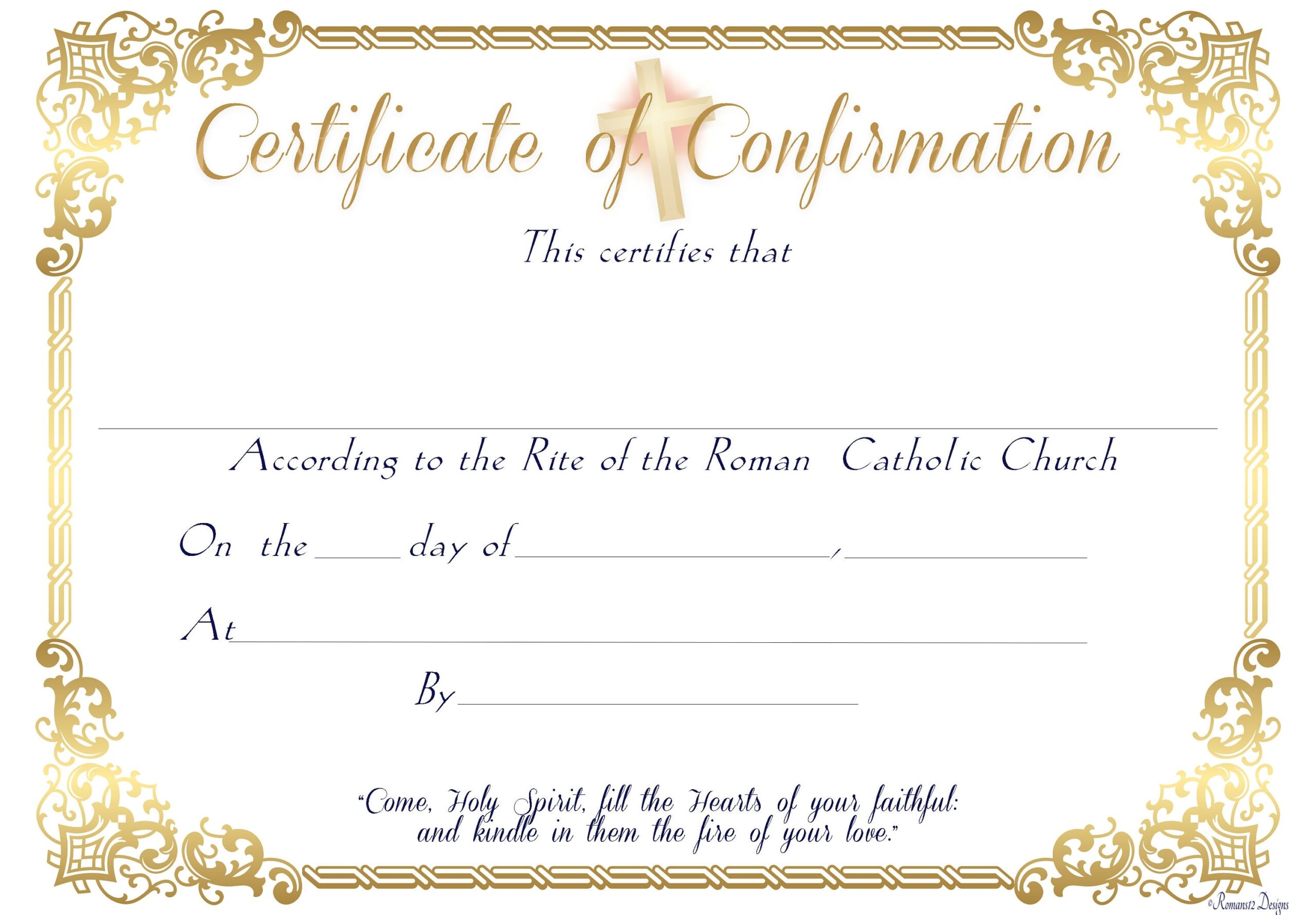 Printable Confirmation Certificate Template Web Check Out Our 
