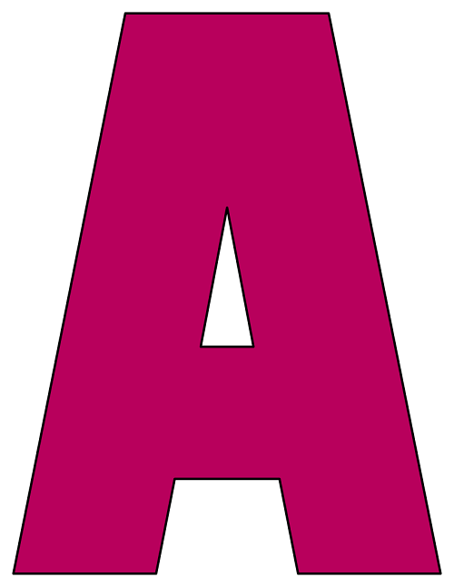 Free Printable Letters To Cut Out