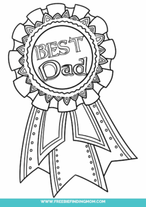 Printable Fathers Day Coloring Pages