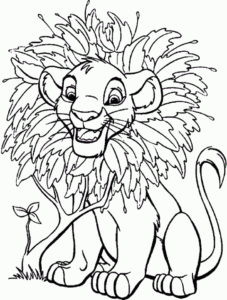 Printable Lion King Coloring Pages