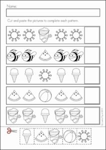 Printable Worksheets For 4 Year Olds