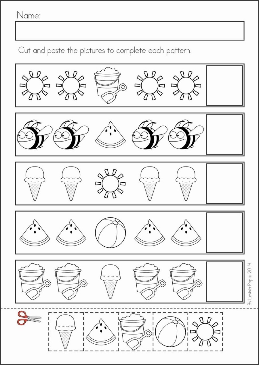 Printable Worksheets For 4 Year Olds