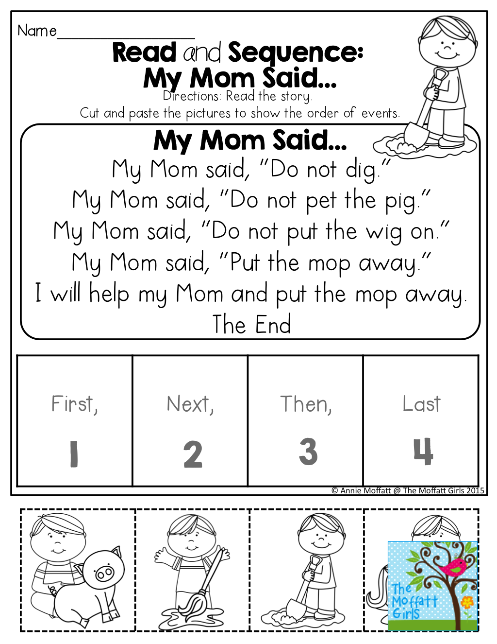 READ And SEQUENCE Simple Stories For BEGINNING And or STRUGGLING 