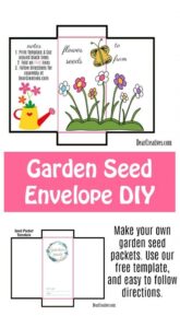 Seed Packet Template Free Printable And DIY For Your Gardening Seeds