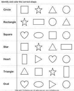 Shapes For Kindergarten Worksheets Free Printable Kindergarten Worksheets
