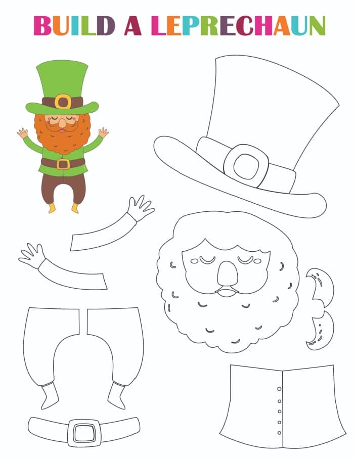 St Patrick 39 s Day Craft Printable