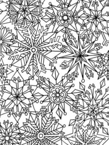 Winter Coloring Pages For Adults