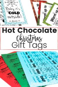 10 Awesome Free Printable Hot Chocolate Gift Tags