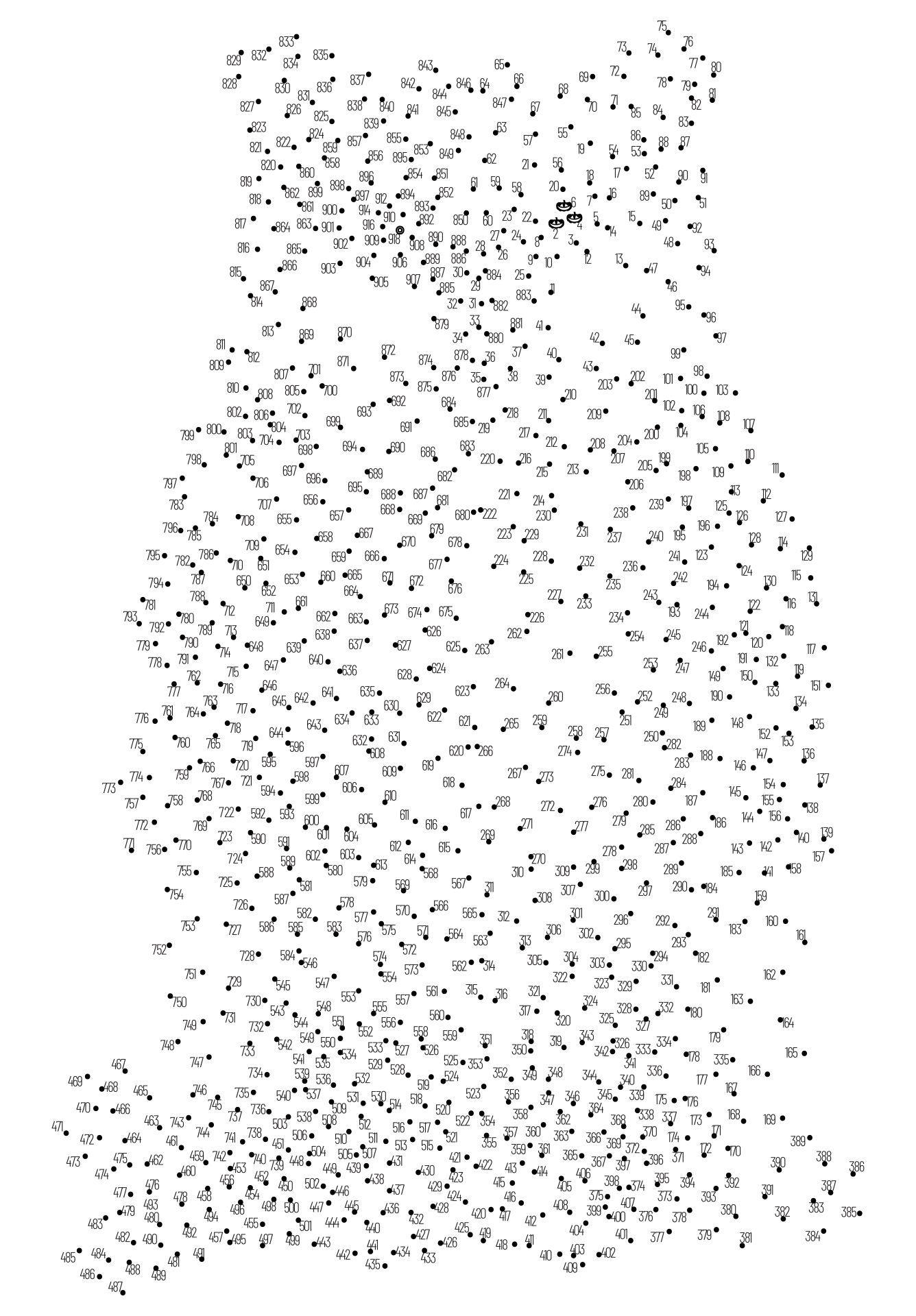 Free Challenging Dot To Dot Printable
