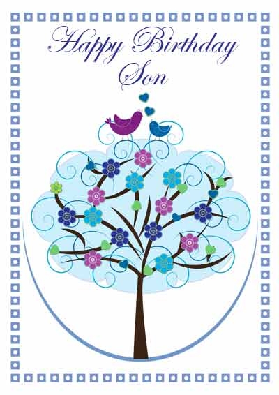 Birthday Card For Son Free Printable