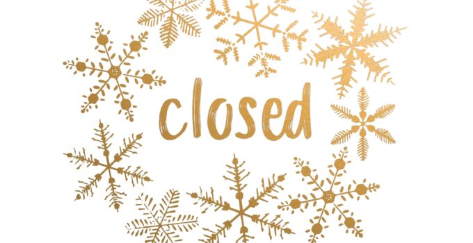 Free Printable Holiday Closed Signs For Businesses