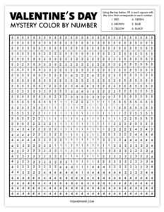 11 Free Printable Color By Number Worksheets Pjs And Paint