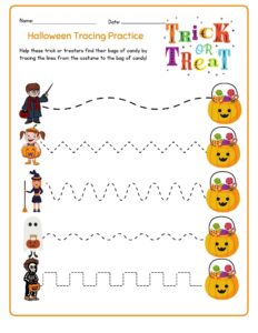 12 Free Printable Halloween Worksheets For Kindergarten Kids Play And