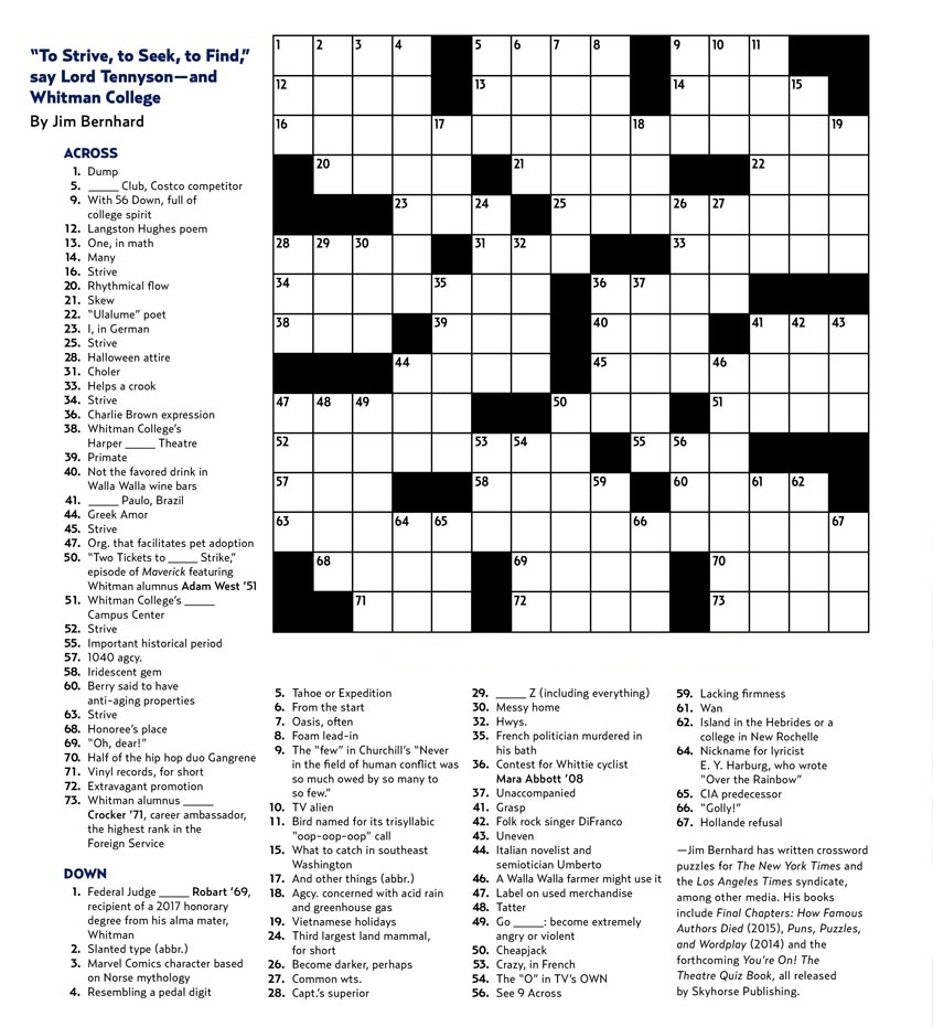 13 Best Printable Crosswords For Adults Pdf For Free At Printablee 