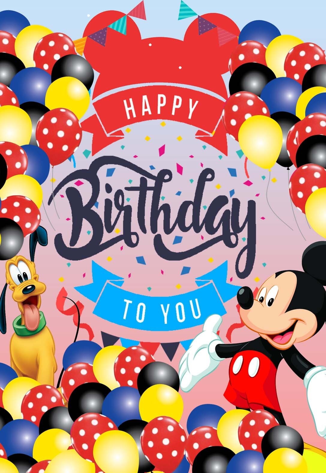 14 Mickey Mouse Printable Birthday Cards free PRINTBIRTHDAY CARDS