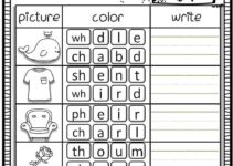 Free Printable Phonics Worksheets For First Grade