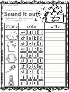1st Grade Phonics Reading Worksheets