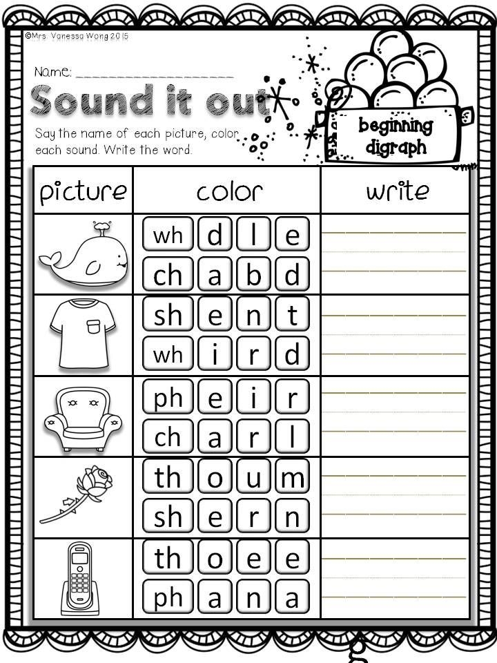 1st Grade Phonics Reading Worksheets
