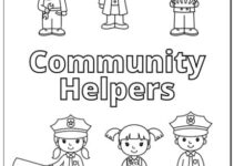 Free Printable Community Helpers Coloring Pages