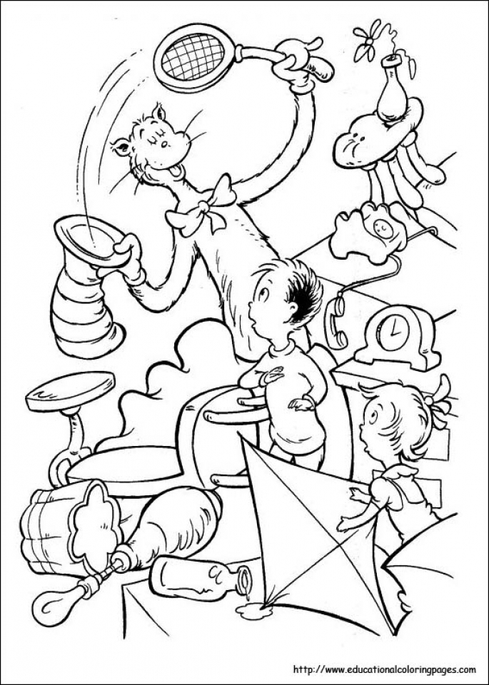 20 Free Printable Dr Seuss Coloring Pages EverFreeColoring