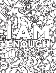 20 Free Printable Printable Adult Coloring Pages Quotes