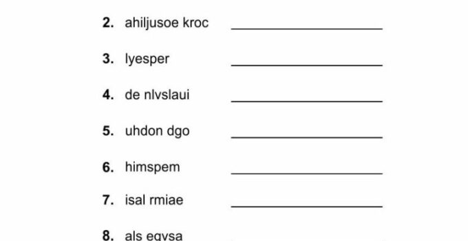Free Printable Worksheets For Dementia Patients