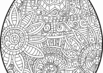 Free Printable Easter Coloring Pages For Adults