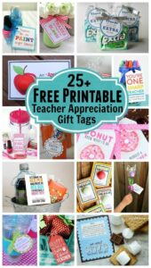 25 Free Printable Teacher Appreciation Gift Tags Joy In The Works