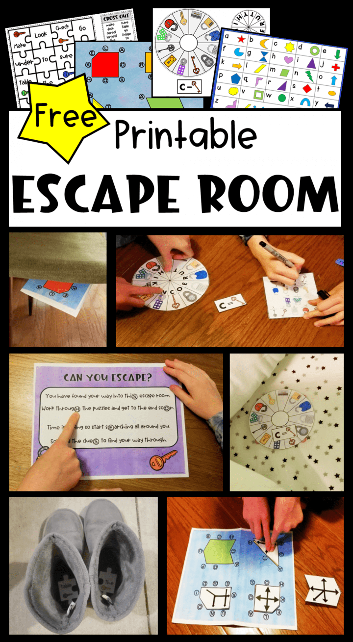 26 Diy Escape Room Puzzles Free Printables Artofit