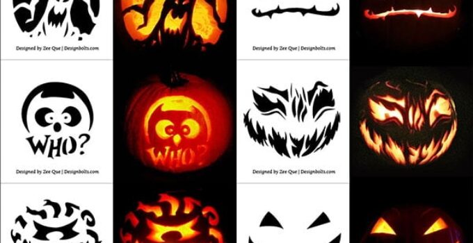 Free Stencils For Pumpkin Carving Printable