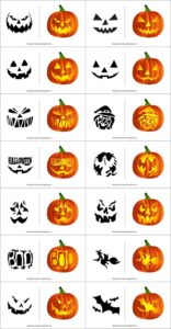 290 Free Printable Halloween Pumpkin Carving Stencils Patterns