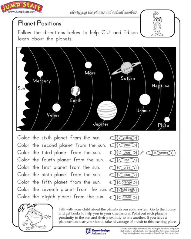 Free Printable 2Nd Grade Science Worksheets