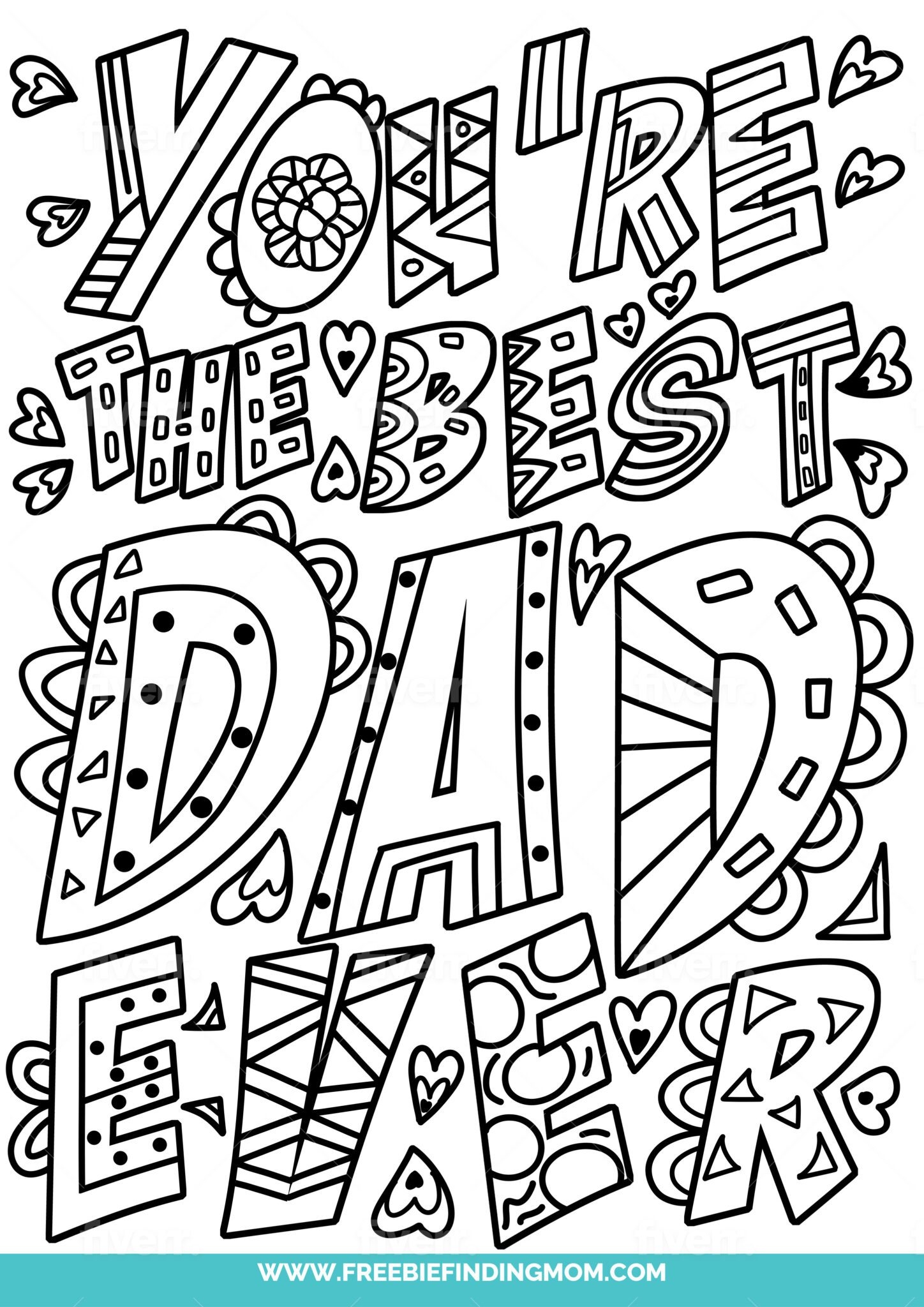 3 Free Printable Father 39 s Day Coloring Pages