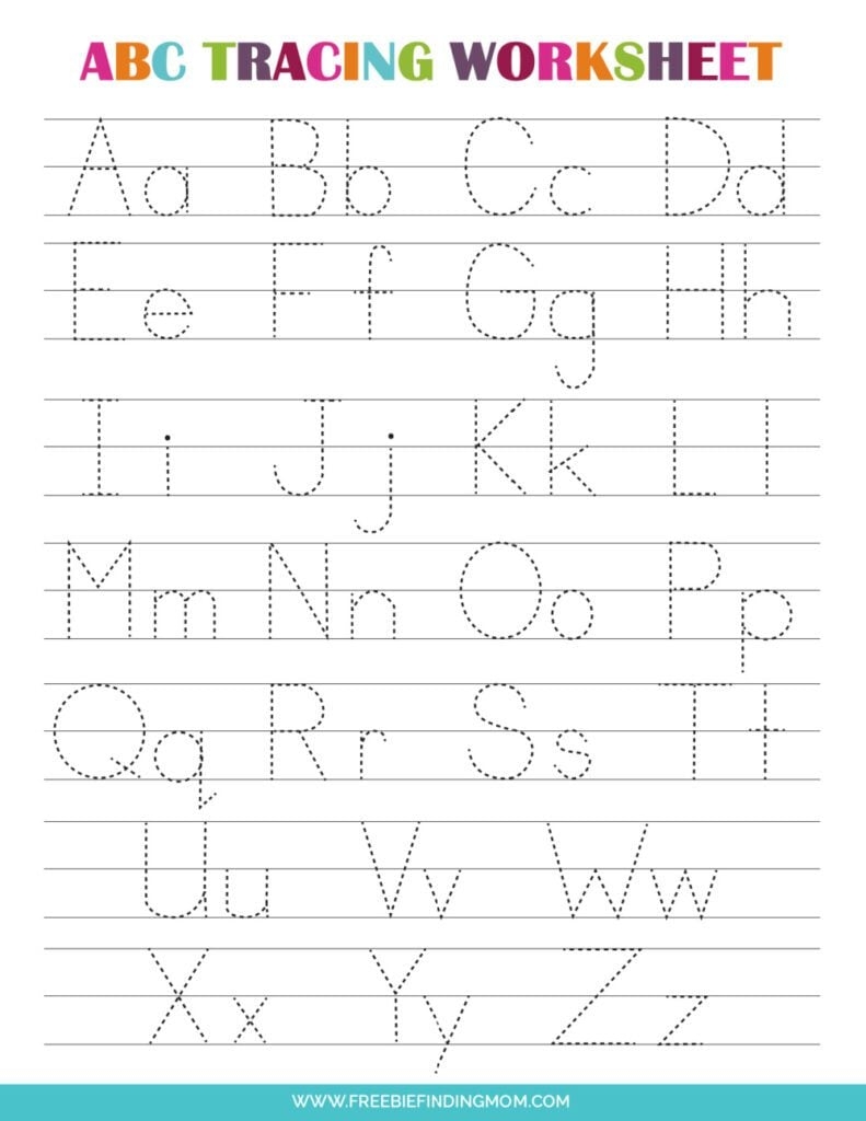 3 Printable Abc Tracing Worksheets Pdf Downloads Free Vrogue co